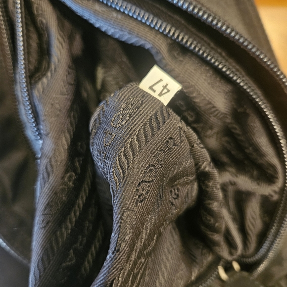 Prada Classic Black Nylon Tote, w/ COA - Picture 14 of 15